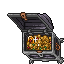chest of gold decoration